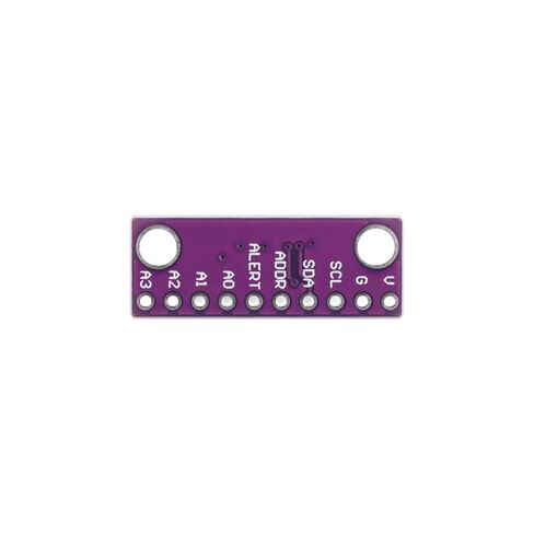 2 قطعة ADS1115 16 بت 860SPS 4-قناة ADC وحدة عالية الدقة التناظرية إلى الرقمية محول الأرجواني PCB in Saudi Arabia
