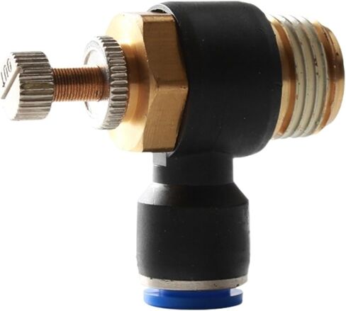 Pneumatic Components Connector SL Throttle Valve Speed Control Flow Quick 1Pcs(SL4-01) in Saudi Arabia
