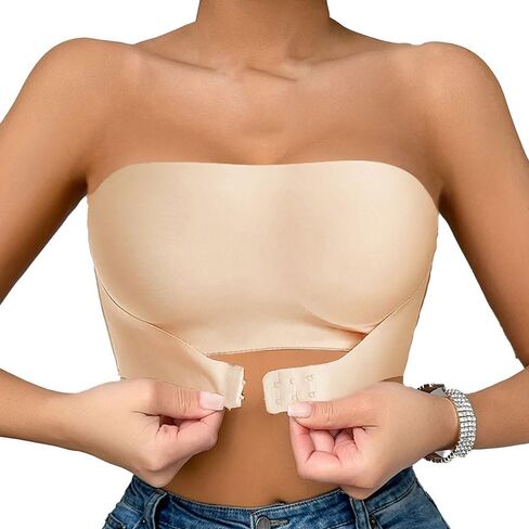 حمالة صدر نسائية بدون حمالات بإغلاق أمامي، قطعة واحدة مريحة بحاشية سفلية لاسلكية in Saudi Arabia