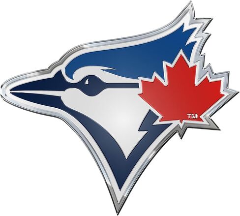 FANMATS 60422 - MLB - Toronto Blue Jays Embossed Color Emblem | Blue Jay Head Primary Cap Logo in Saudi Arabia