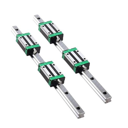 2 HGR15 with 4 Block Linear Guide Rails and Sliding Guide rods(500mm) in Saudi Arabia