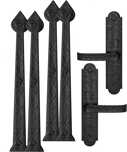 Cre8tive Hardware Rustic Aspen Magnetic Garage Door Hardware (6-Piece Set) in Saudi Arabia