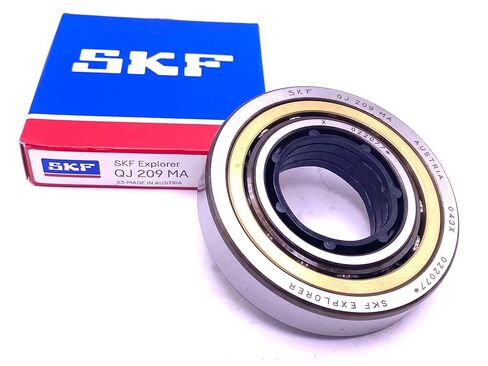 SKF QJ209 MA Four Point Contact Ball Bearing 45x85x19 mm in Saudi Arabia