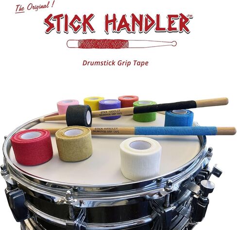 STICK HANDLER Drumstick Grip Tape (Pink) in Saudi Arabia