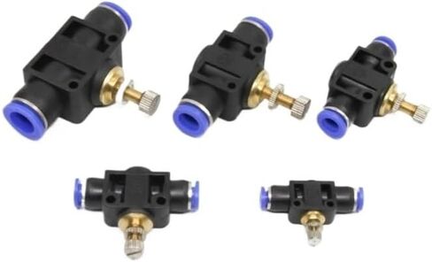 دفع هوائي في صمام يدوي سريع التوصيل (L-SA-6,10pcs) حزمة من 10/30 in Kuwait