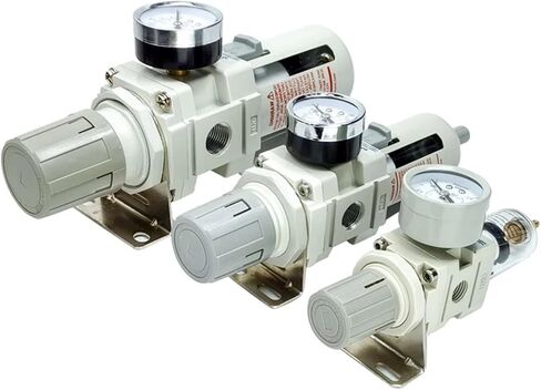 AW2000-02 AW3000-03 AW4000-04 AW4000-06 AW5000-06/10 Pressure Regulator Oil Trap Filter for Compressor Air Source Processor(AW4000-06 Fiber) in Saudi Arabia