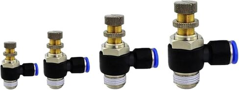 30Pcs SL10-01/SL10-02/SL12-03 Quick Connector Pressure Regulator Throttle Valve Compressor Accessories Air Pneumatic Fitting(SL6-02 30PCS) in Kuwait