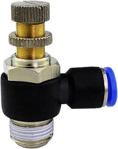 30Pcs SL10-01/SL10-02/SL12-03 Quick Connector Pressure Regulator Throttle Valve Compressor Accessories Air Pneumatic Fitting(SL6-02 30PCS) in Kuwait