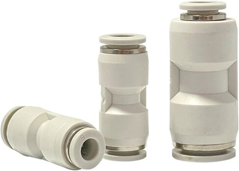 10PCS Pneumatic Fitting Trachea Quick Straight Through Reducing Connector PG6-4/8-6/10-8/8-4/10-6/12-8(PG6-4 (10PCS)) in Kuwait