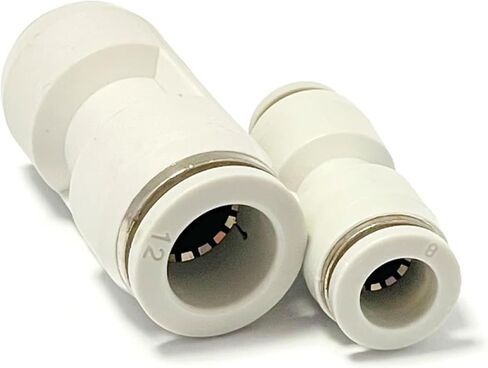 10PCS Pneumatic Fitting Trachea Quick Straight Through Reducing Connector PG6-4/8-6/10-8/8-4/10-6/12-8(PG6-4 (10PCS)) in Kuwait