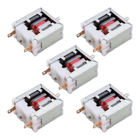 KOOBOOK 5Pcs Micro 020 DC Motor 3V 15000 RPM Mini Bare Square Motor with Carbon Brush for DIY Hobby Toy RC Train Model HO Slot Car in Saudi Arabia