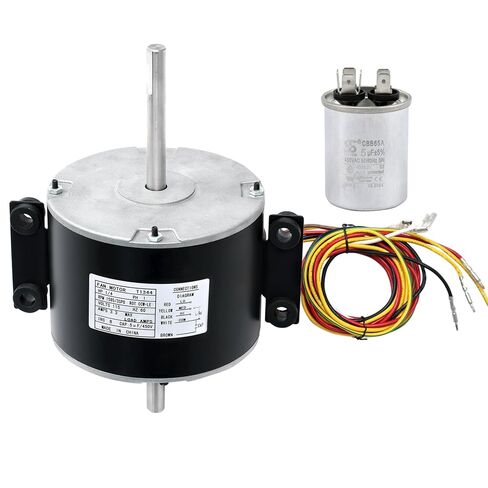 PIRIPARA 3315332.005، 3315332.005 استبدال محرك المروحة لمحرك مروحة genteq F48AF70A61، متوافق مع محرك مروحة Dometic Brisk Air II، استبدال OEM لـ Dometic 3315332.005-1/5 HP، 3 سرعات in Kuwait