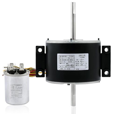 PIRIPARA 3315332.005، 3315332.005 استبدال محرك المروحة لمحرك مروحة genteq F48AF70A61، متوافق مع محرك مروحة Dometic Brisk Air II، استبدال OEM لـ Dometic 3315332.005-1/5 HP، 3 سرعات in Kuwait