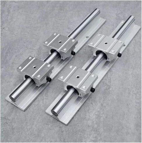 2pcs TBR20 L-900mm Support Rail Linear Guide + 4pcs TBR20UU Bearing Blocks in Saudi Arabia