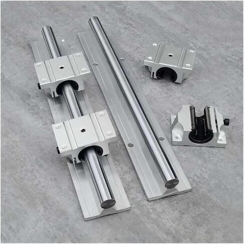 2pcs TBR20 L-900mm Support Rail Linear Guide + 4pcs TBR20UU Bearing Blocks in Saudi Arabia