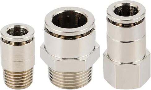 All Copper Connector PC PCF Pneumatic Quick Plugs 1Pcs(PC12-01) in Kuwait