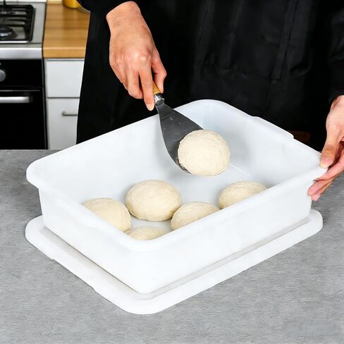 3 Pack Pizza Dough Proofing Box, Pizza Storage Container, Food Storage Containers with Lids, Bread Proofing Box, Stackable Commercial Quality Trays with Covers in Kuwait