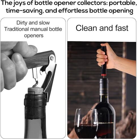 2pcs Wine Openers, 2026 New Portable Needle Type Wines Bottle Openers Air Pressure Cork Remover Corkscrew for Home Travel Party Essential Accessories in Saudi Arabia