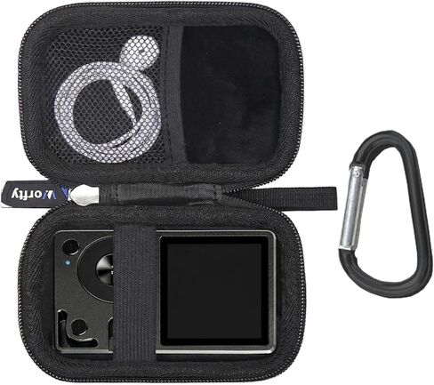 Carrying Case for HiFi H2 MP3 Player for Surfans F20 HiFi MP3 Music Player(Case Only) (Black) in Saudi Arabia