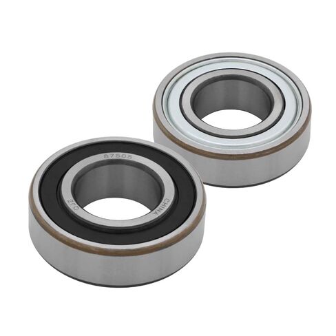 [2-Pack] 87505 - Felt Seal Ball Bearing - Inner Diameter: 0.984 in (25 mm) - Outer Diameter: 2.0472" (52 mm) - Width: 0.591 in (15 mm) in Saudi Arabia