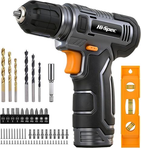 طقم مفك كهربائي ومفك لولبي USB وردي عالي المواصفات 8 فولت للنساء. سائق مثقاب كهربائي لاسلكي وقابل لإعادة الشحن للسيدات مع مجموعة تعليق على الحائط in Kuwait