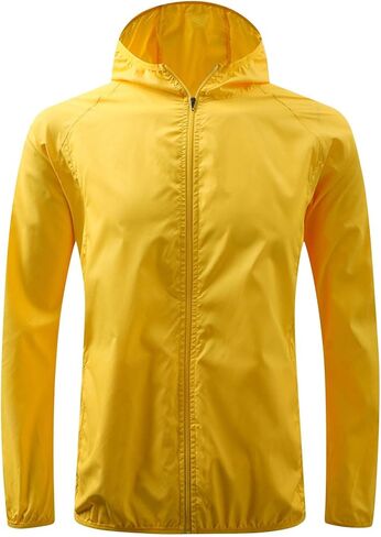 Women's Sun Protection Jackets Lightweight Hiking Running Rain Jacket Zip Up Long Sleeve Waterproof Hoodies in Saudi Arabia