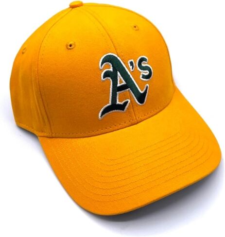 Officially Licensed Oakland Baseball MVP Hat Classic Edition Adjustable Embroidered Team Logo Solid Cap in Saudi Arabia