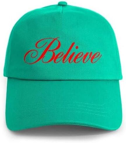 CafePress Believe Cap Adjustable Baseball Cap in Saudi Arabia
