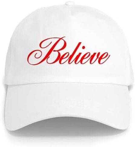 CafePress Believe Cap Adjustable Baseball Cap in Saudi Arabia