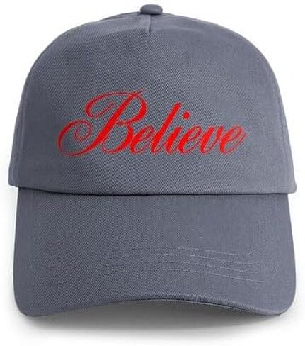 CafePress Believe Cap Adjustable Baseball Cap in Saudi Arabia