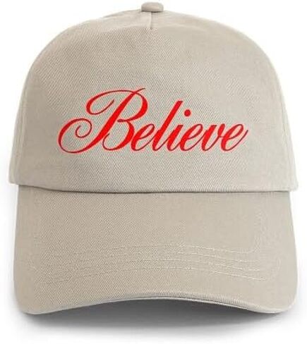 CafePress Believe Cap Adjustable Baseball Cap in Saudi Arabia