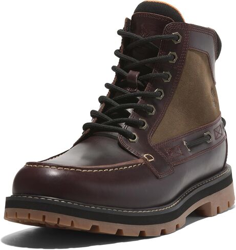 حذاء Timberland الرجالي Britton Road برباط متوسط ​​الطول، أسود، عرض 14 in Kuwait