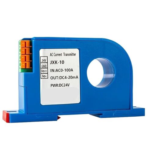 جهاز إرسال تيار مستمر/تيار متردد 4-20mA 0-10 فولت RS485 محول تيار مرسل 10A 20A 50A 100A محول تيار مستمر (DC0-20A_RS485 Output_DC12V) in Saudi Arabia