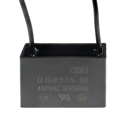 CBB61 Ceiling Fan Capacitor, 4.5uf 450V AC Fan Capacitor 2 Wire 50/60Hz for Electric Generator Pump Motor Starting in Saudi Arabia