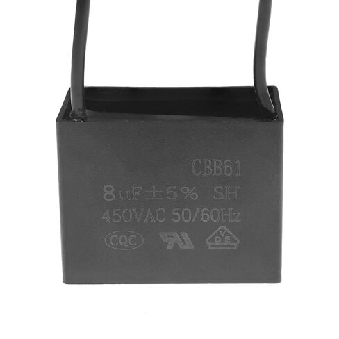 CBB61 Ceiling Fan Capacitor, 4.5uf 450V AC Fan Capacitor 2 Wire 50/60Hz for Electric Generator Pump Motor Starting in Saudi Arabia