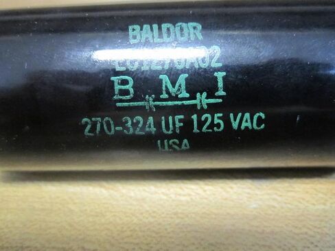 DAYTON 2MDT3 50/60 هرتز، وظيفة تشغيل المحرك، أطراف على شكل شفرة، تصنيف ميكروفاراد 270-324، 110-125 فولت تيار متردد، مكثف in Saudi Arabia