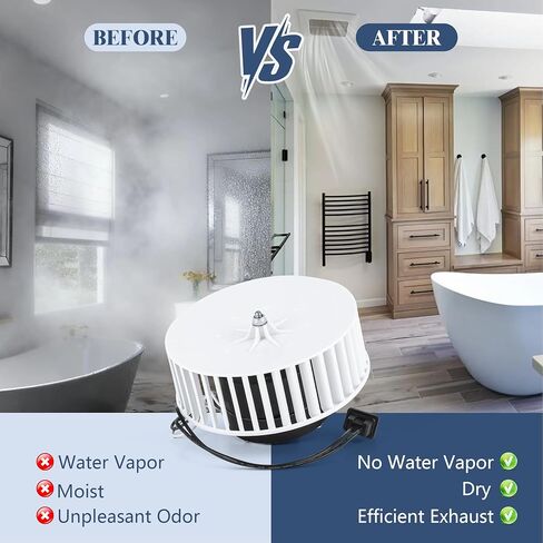 8662 Bathroom Fan Motor Replacement, Bathroom Exhaust Fan Compatible with Nutone 8662N, 8572, 8672, 8672N, 8831, 8832, 8832N, 8833, 8861, MH8861N, Ventilation Fan Motor Quiet Operation in Saudi Arabia