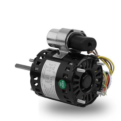 9721 D1127 Refrigeration Fan Motor, 1/12 HP 1550 RPM 115/230V AC, Compatible with HeatCraft 5008S 5008T, Bohn 25309101 Century 9721 Fasco D1127 Permanent Split Capacitor Motor, with Capacitor in Saudi Arabia