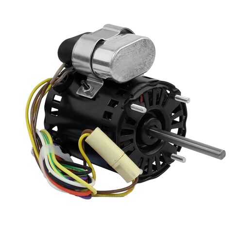 9721 D1127 Refrigeration Fan Motor, 1/12 HP 1550 RPM 115/230V AC, Compatible with HeatCraft 5008S 5008T, Bohn 25309101 Century 9721 Fasco D1127 Permanent Split Capacitor Motor, with Capacitor in Saudi Arabia