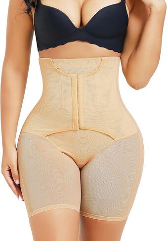 ملابس داخلية للنساء ذات خصر عالٍ للتحكم في البطن، سراويل داخلية من فاجا لتشكيل الجسم والفخذين والنحيف لرفع المؤخرة in Kuwait