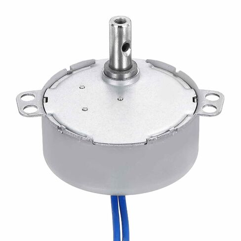 MECCANIXITY Synchronous Motor, AC100-127V 50/60Hz 30-36 RPM CW/CCW 4W Low Speed Slow Rotating Turnable Motor for Electric Fan, Heater, Art Projects in Saudi Arabia