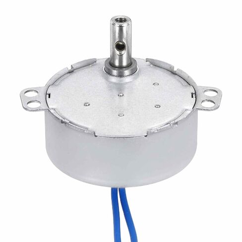 MECCANIXITY Synchronous Motor, AC100-127V 50/60Hz 30-36 RPM CW/CCW 4W Low Speed Slow Rotating Turnable Motor for Electric Fan, Heater, Art Projects in Saudi Arabia