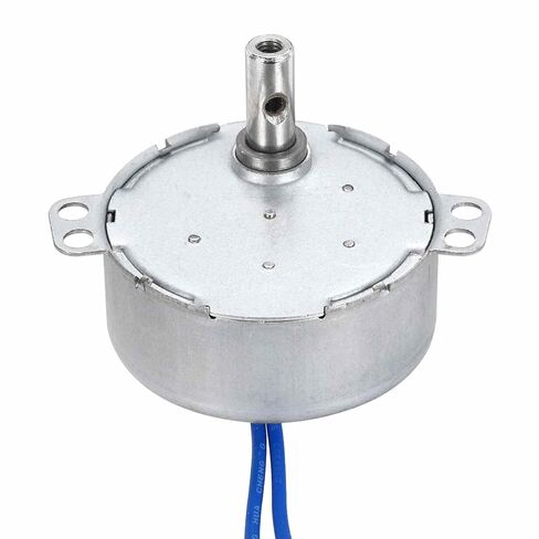 MECCANIXITY Synchronous Motor, AC100-127V 50/60Hz 30-36 RPM CW/CCW 4W Low Speed Slow Rotating Turnable Motor for Electric Fan, Heater, Art Projects in Saudi Arabia