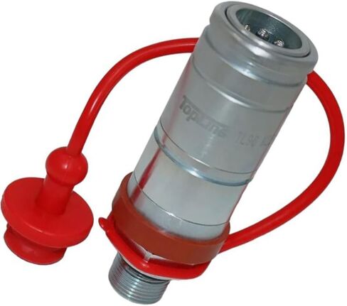 M22 X 1.5 Male Push Pull Valve Breakaway Hydraulic Female Quick Coupler (TL96) 3CFPV with Dust Cap Replaces AL166181, AL112951, AL119348, AL170665 in Saudi Arabia