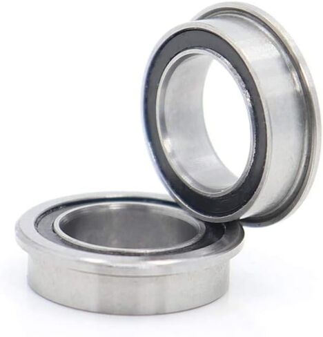 TMP1105 شفة الكرات MF128-2RS الكروم الصلب تحمل MF128RS ABEC-1 المطاط مختومة مصغرة ذات حواف الكرات LF-1280DD 8x12x3.5mm in Saudi Arabia
