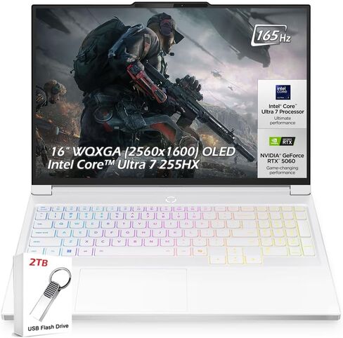 Lenovo Legion Pro 7i Gen 10, AI Gaming Laptop, Intel Ultra 9 275HX, 16" OLED 2.6K (2560x1600) 240Hz 500 nits, 64GB DDR5, 4TB SSD, NVIDIA RTX 5090, 5MP Camera E Shutter, Wi-Fi 7, Win 11 - Eclipse Black in Saudi Arabia