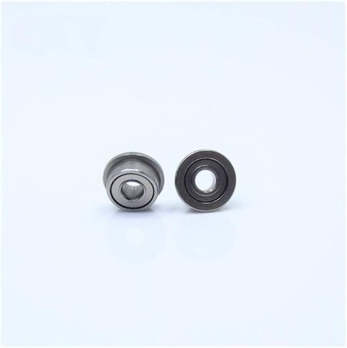 TMP1105 Flange Ball Bearings MF62ZZ Flange Bearing ABEC-1 Deep Groove Ball Bearing 10Pcs Miniature Flanged MF62 Z ZZ Ball Bearings 2x6x2.5 mm Precision Bearing in Saudi Arabia