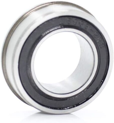 TMP1105 Flange Ball Bearings 4Pcs F6003 F6003RS Bearing F6003-19-2RS 19x35x11mm ABEC-1 Flange Ball Bearings F6003-RS for Garden Cart Wheel Bearing in Saudi Arabia