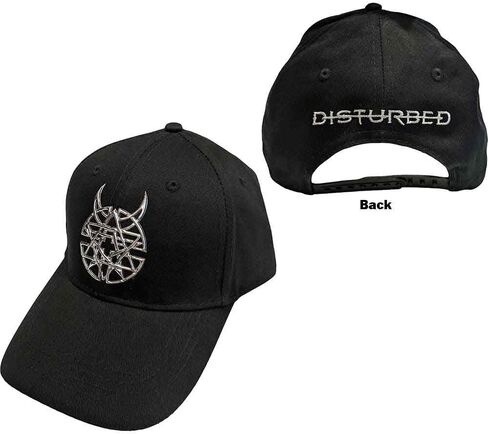 قبعة بيسبول بشعار وشعار Disturbed للرجال باللون الأسود in Kuwait