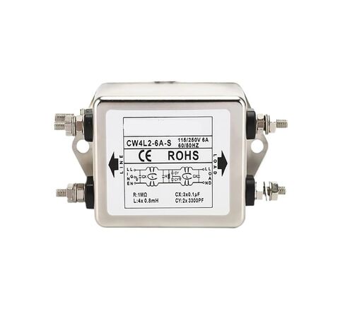 CW4L2-6A/10A/15A/20A-S Screw-Type Bipolar Filter Power Filter Single-Phase AC Anti-Interference 220V(CW4L2-20A-S) in Saudi Arabia